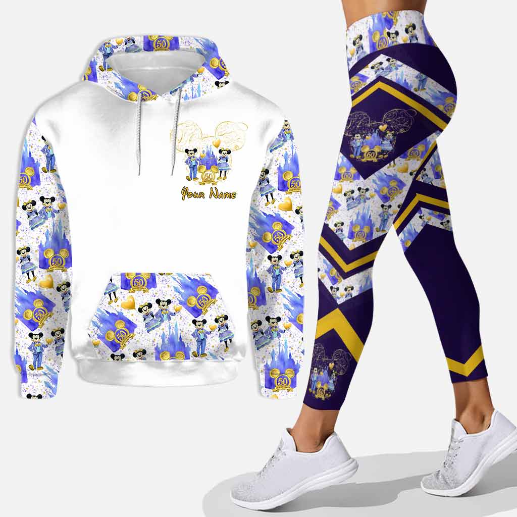 Personalized 50th Anniversary Magic Kingdom Hoodie & Leggings Gift Hoodie & Leggings GradoCreations