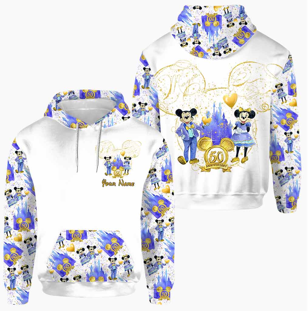 Personalized 50th Anniversary Magic Kingdom Hoodie & Leggings Gift Hoodie & Leggings GradoCreations