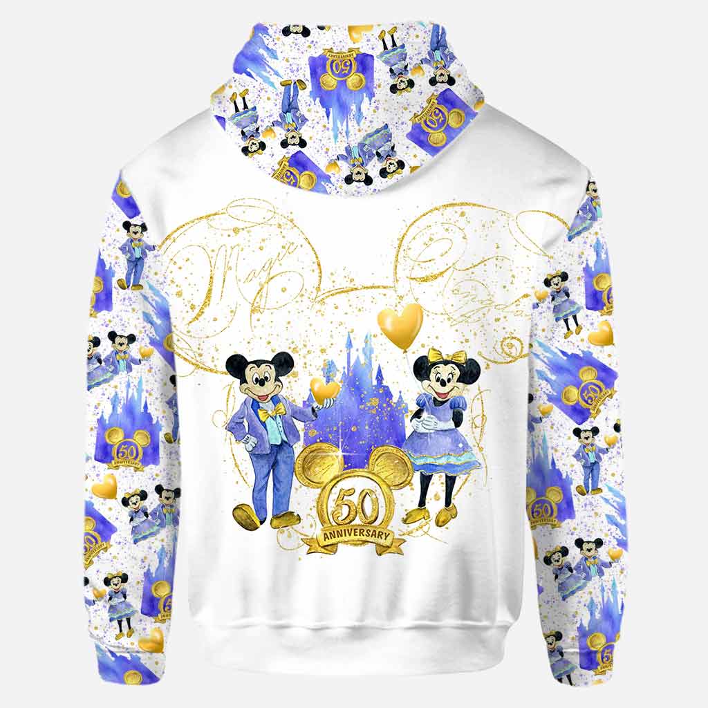 Personalized 50th Anniversary Magic Kingdom Hoodie & Leggings Gift Hoodie & Leggings GradoCreations