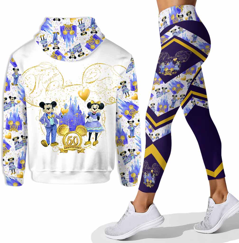 Personalized 50th Anniversary Magic Kingdom Hoodie & Leggings Gift Hoodie & Leggings GradoCreations