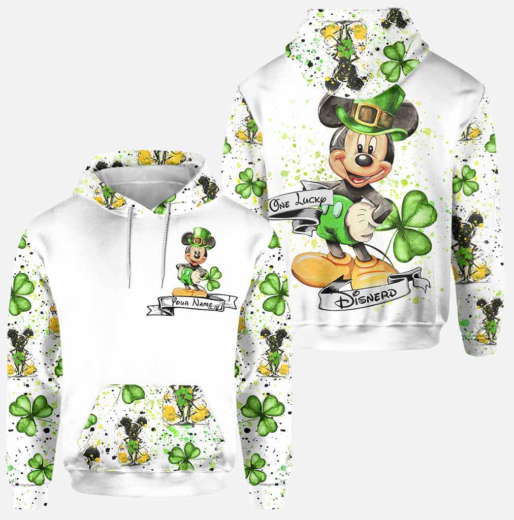 Personalized St. Patrick's Day Hoodie & Leggings Set for Women Hoodie & Leggings GradoCreations