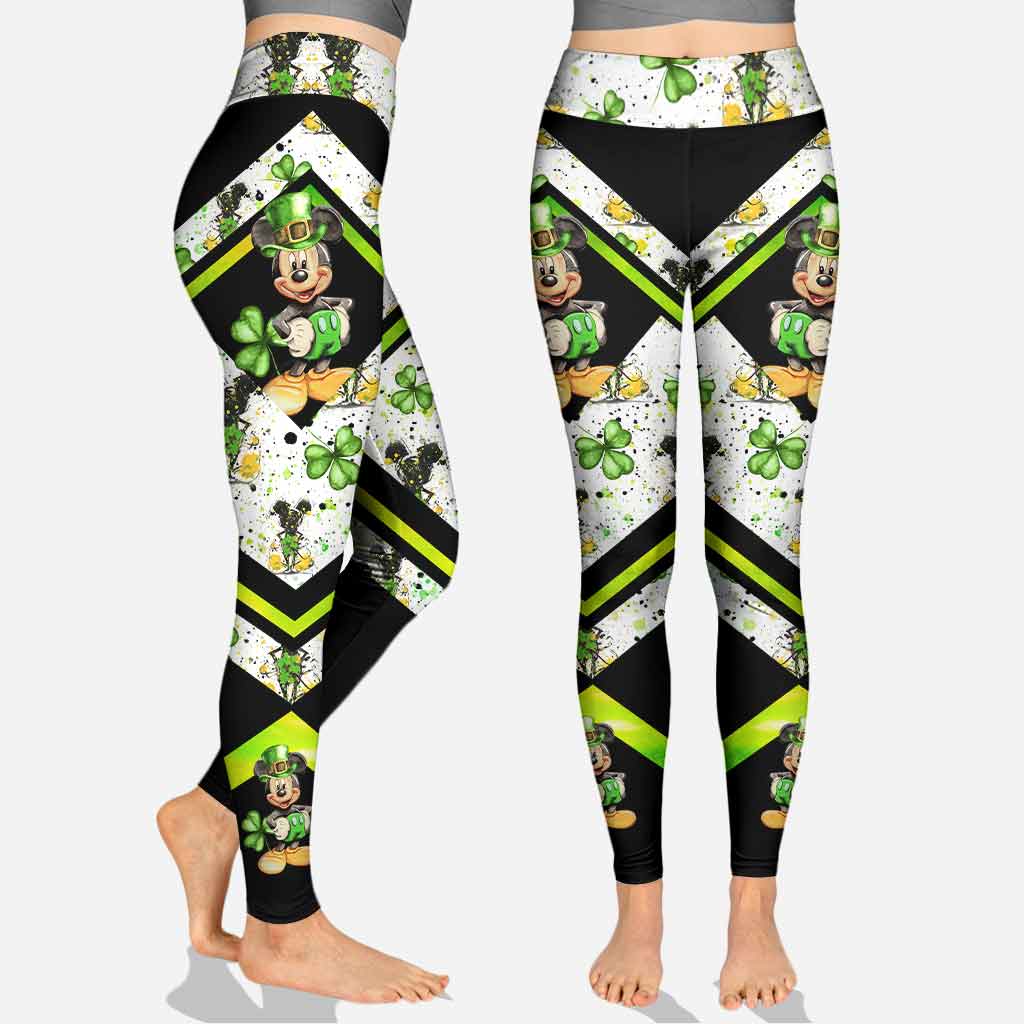 Personalized St. Patrick's Day Hoodie & Leggings Set for Women Hoodie & Leggings GradoCreations