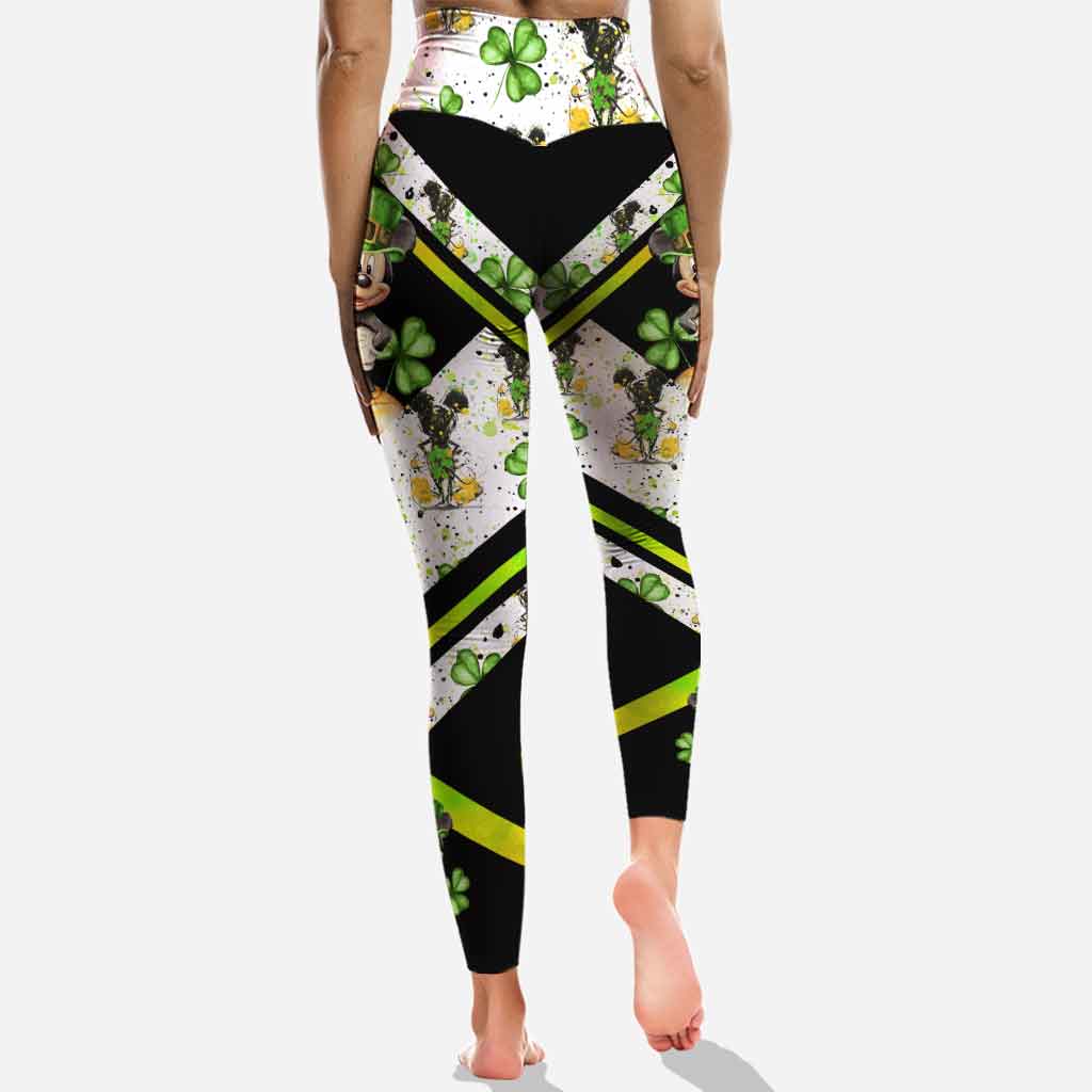 Personalized St. Patrick's Day Hoodie & Leggings Set for Women Hoodie & Leggings GradoCreations