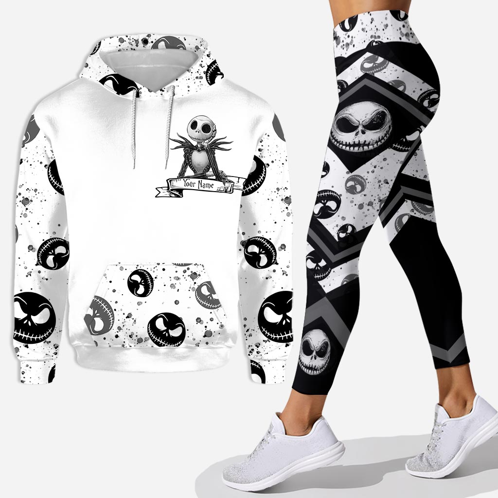 Personalized Rock Paper Scissors Hoodie & Leggings Gift for Halloween Hoodie & Leggings GradoCreations