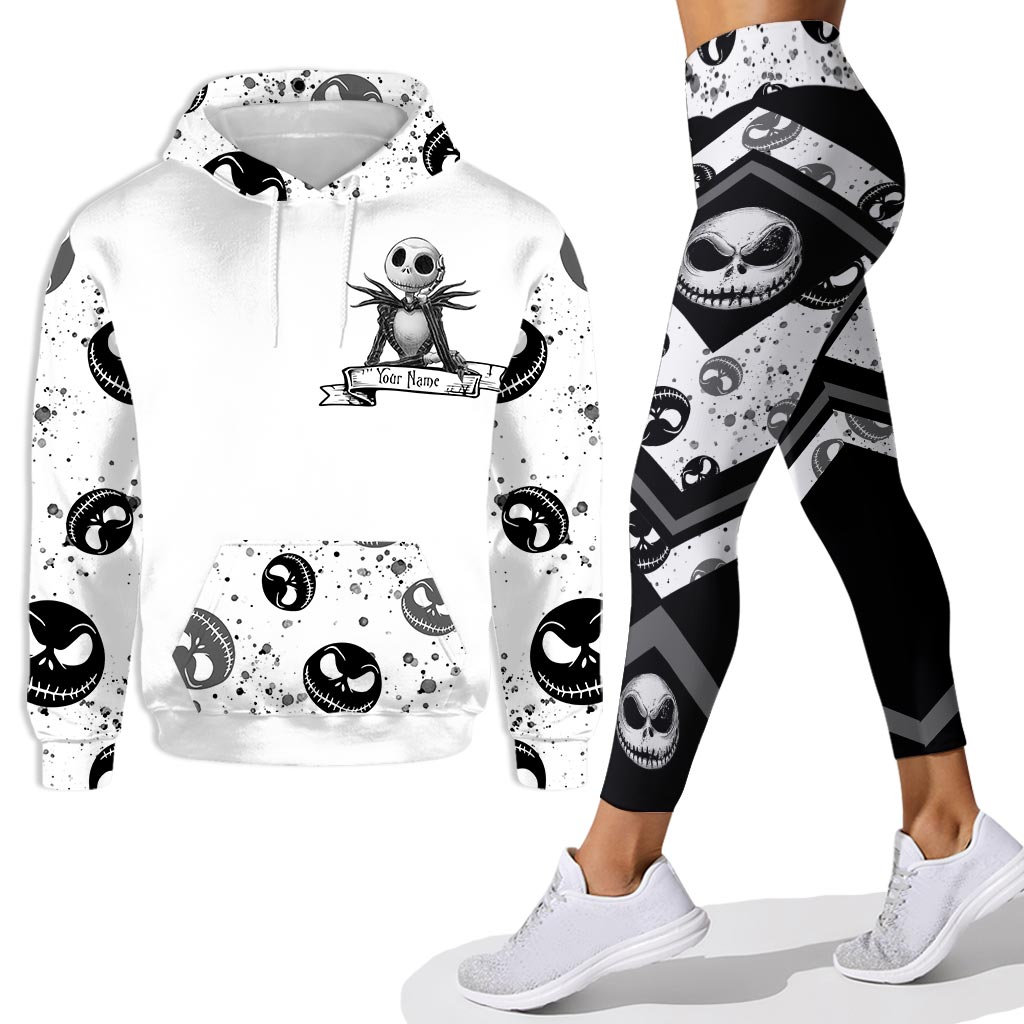 Personalized Rock Paper Scissors Hoodie & Leggings Gift for Halloween Hoodie & Leggings GradoCreations