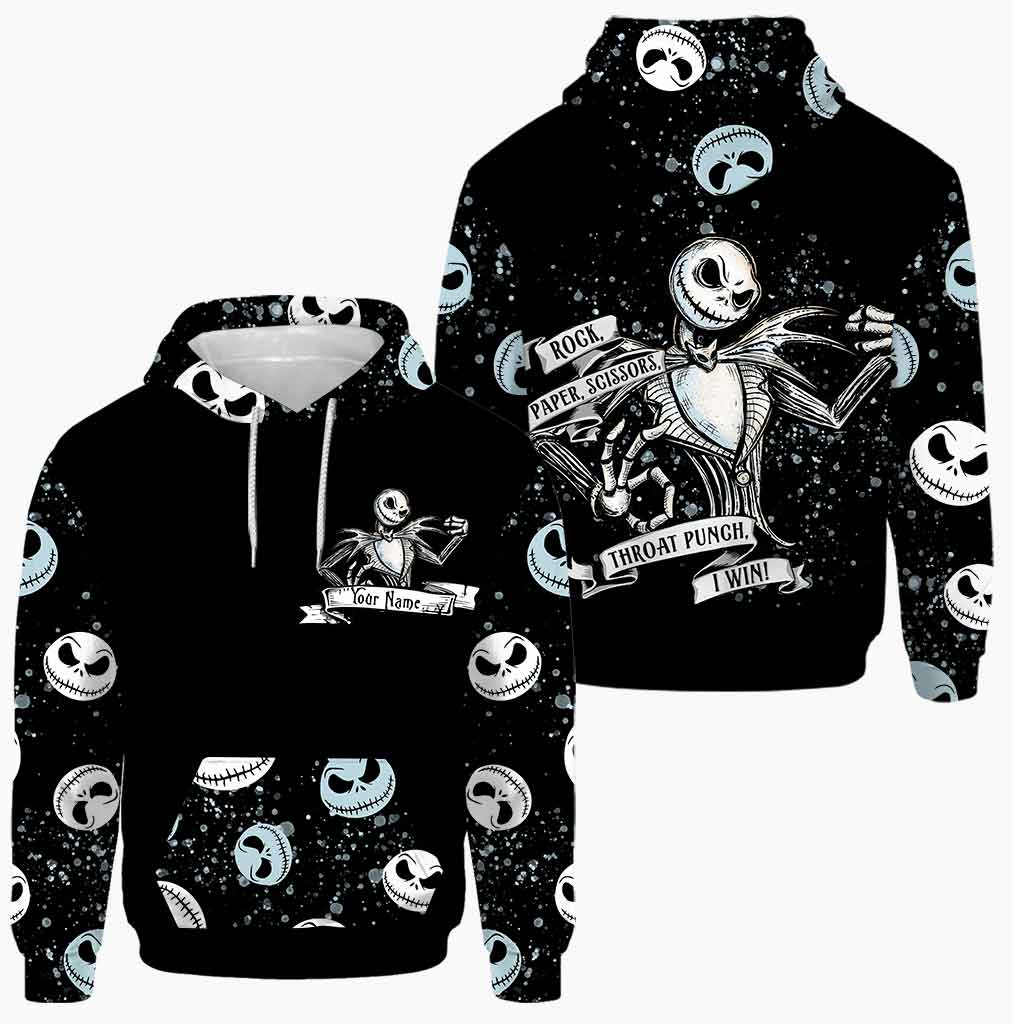 Personalized Rock Paper Scissors Hoodie & Leggings Set for Halloween Gift Hoodie & Leggings GradoCreations