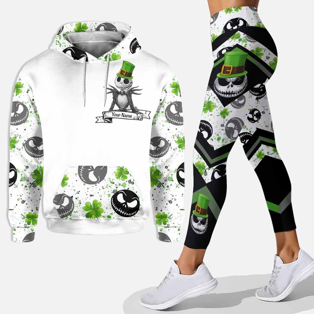 Personalized St. Patrick's Day Hoodie & Leggings Custom Name Gift Hoodie & Leggings GradoCreations