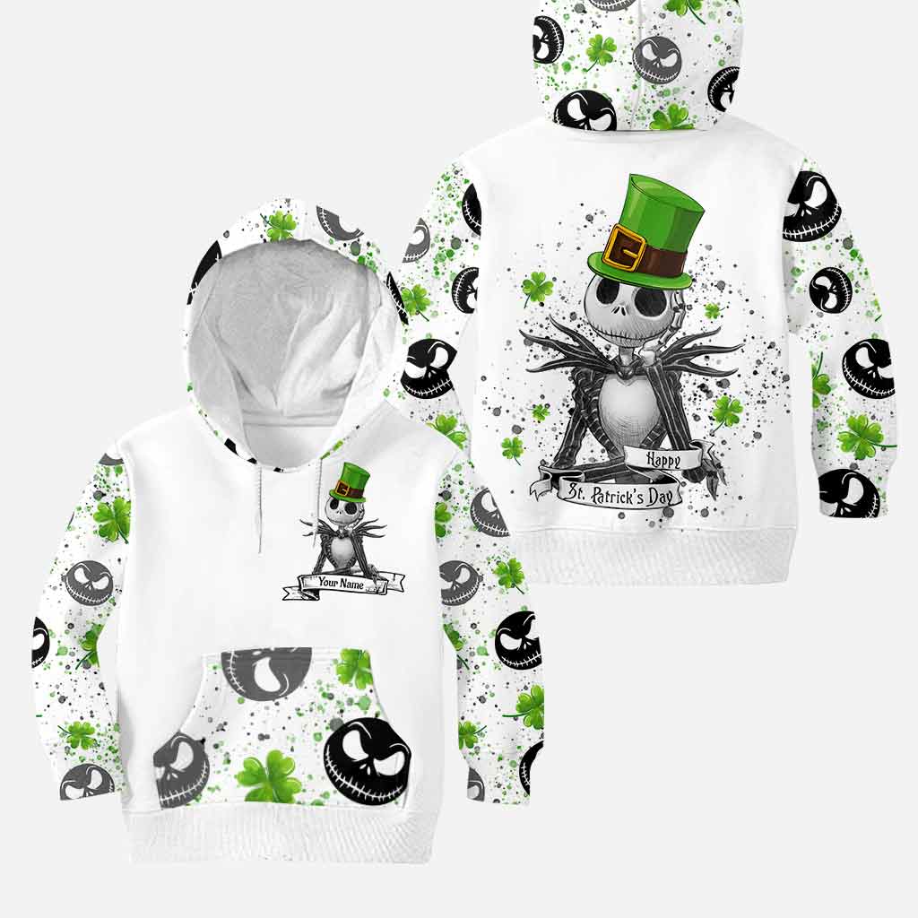Personalized St. Patrick's Day Hoodie & Leggings Custom Name Gift Hoodie & Leggings GradoCreations