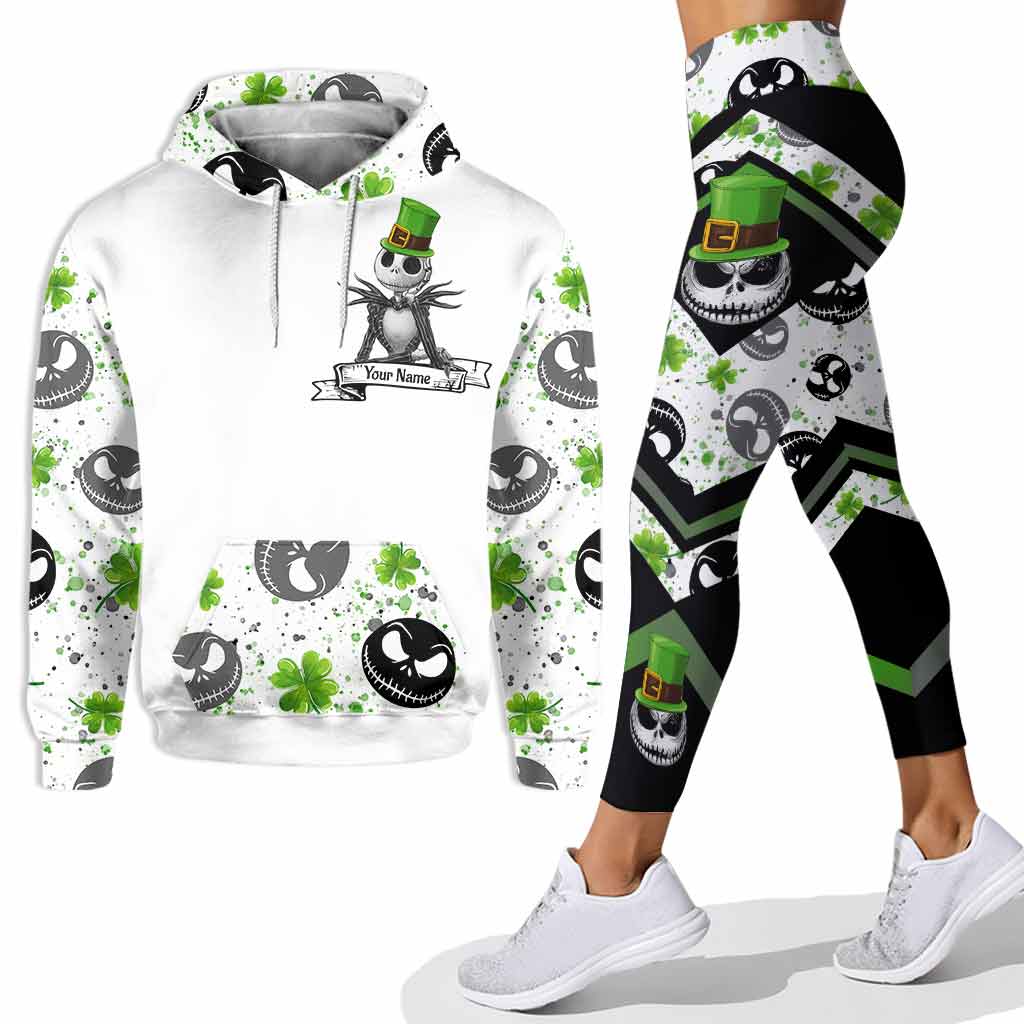 Personalized St. Patrick's Day Hoodie & Leggings Custom Name Gift Hoodie & Leggings GradoCreations