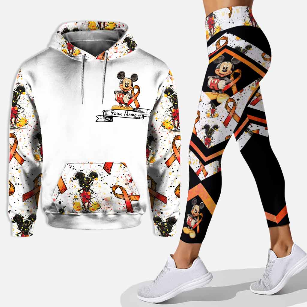 Personalized Multiple Sclerosis Awareness Hoodie & Leggings Gift Hoodie & Leggings GradoCreations