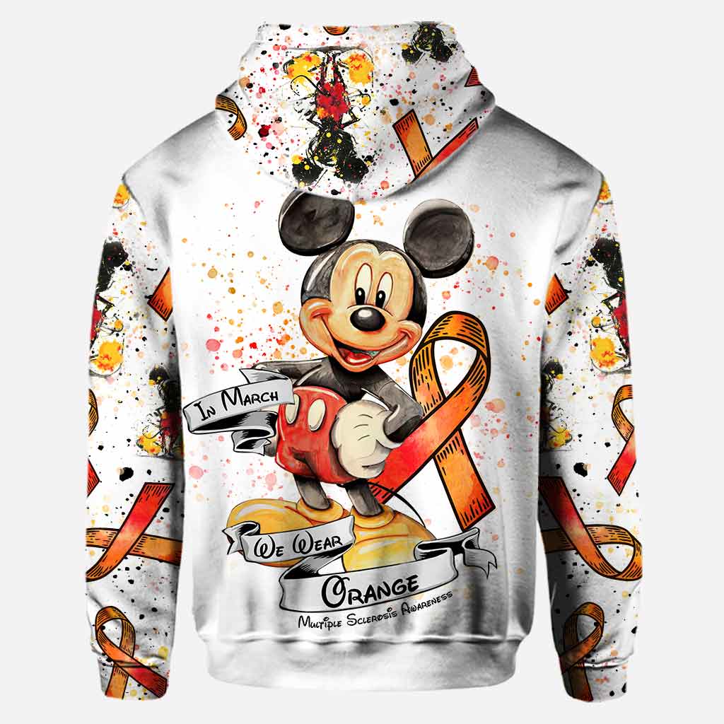 Personalized Multiple Sclerosis Awareness Hoodie & Leggings Gift Hoodie & Leggings GradoCreations