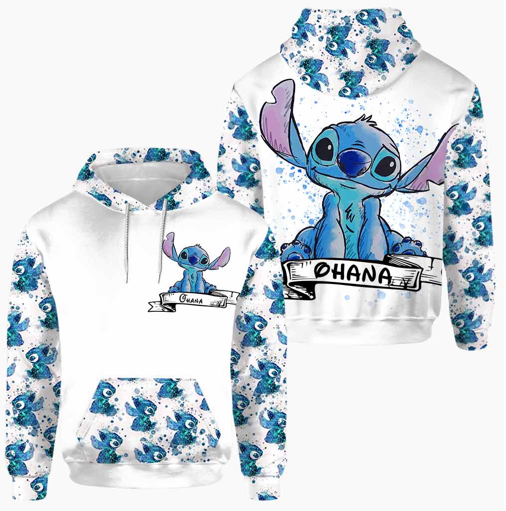 Personalized Ohana Family Hoodie and Leggings Set Gift Hoodie & Leggings GradoCreations