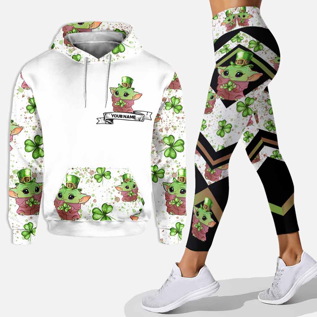 Personalized St. Patrick's Day Hoodie & Leggings Custom Name Gift Hoodie & Leggings GradoCreations