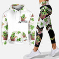 Personalized St. Patrick's Day Hoodie & Leggings Custom Name Gift Hoodie & Leggings GradoCreations