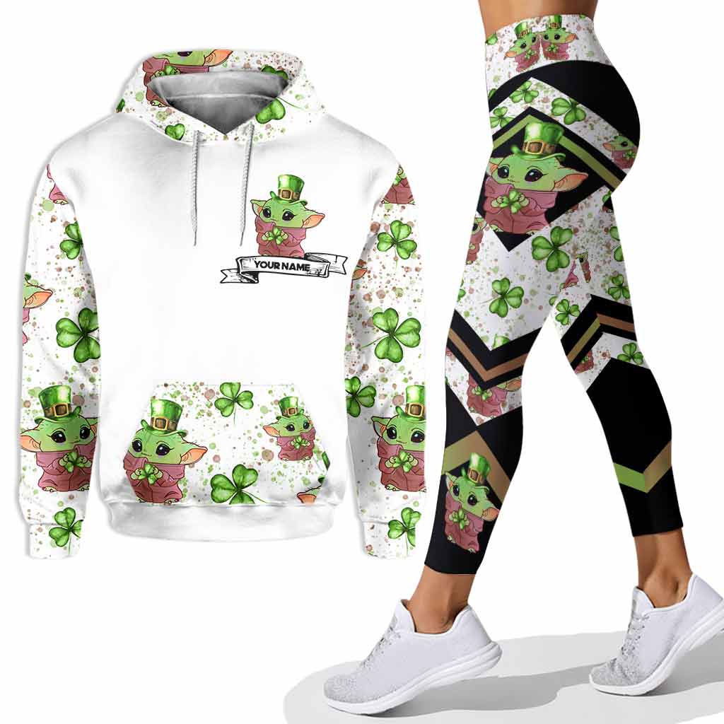 Personalized St. Patrick's Day Hoodie & Leggings Custom Name Gift Hoodie & Leggings GradoCreations
