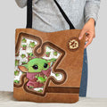 Personalized Autism Awareness Tote Bag Custom Design Gift Tote Bag GradoCreations