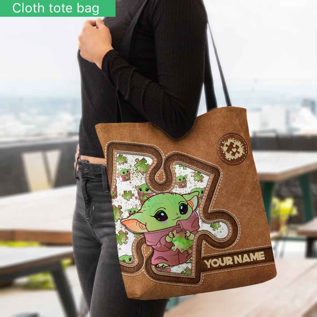Personalized Autism Awareness Tote Bag Custom Design Gift Tote Bag GradoCreations