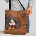 Personalized Mouse Ears Tote Bag Custom Name Gift for Her Tote Bag GradoCreations