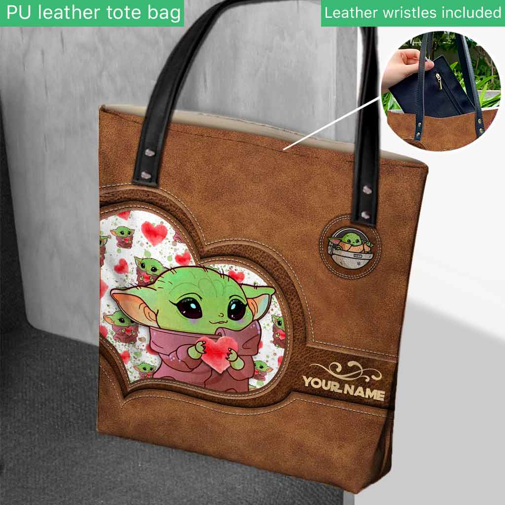 Personalized Tote Bag Custom Name Cute Character Design Gift Tote Bag GradoCreations