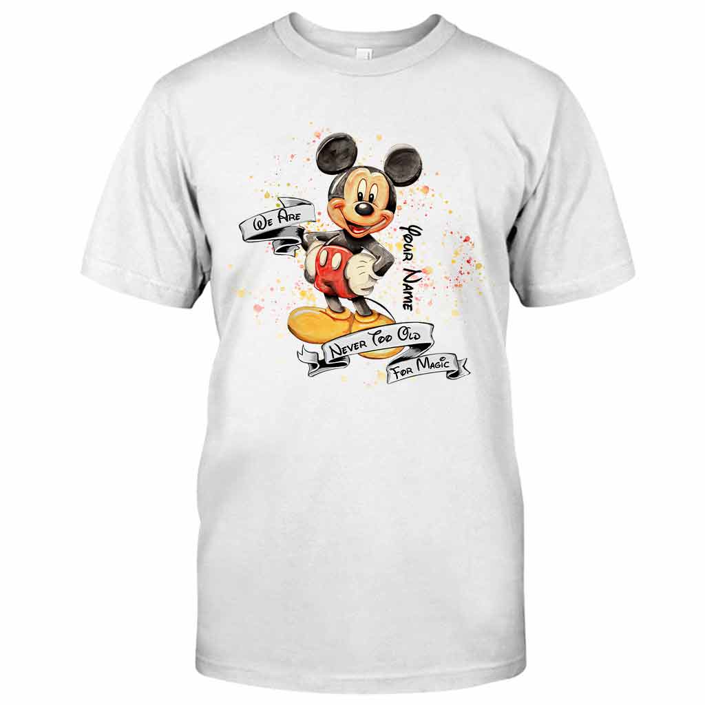 Personalized Mickey Mouse Ears T-shirt & Hoodie Gift for Birthday T-shirt & Hoodie GradoCreations