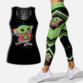 Personalized Autism Awareness Hollow Tank & Leggings Set Gift Hollow Tank & Leggings GradoCreations