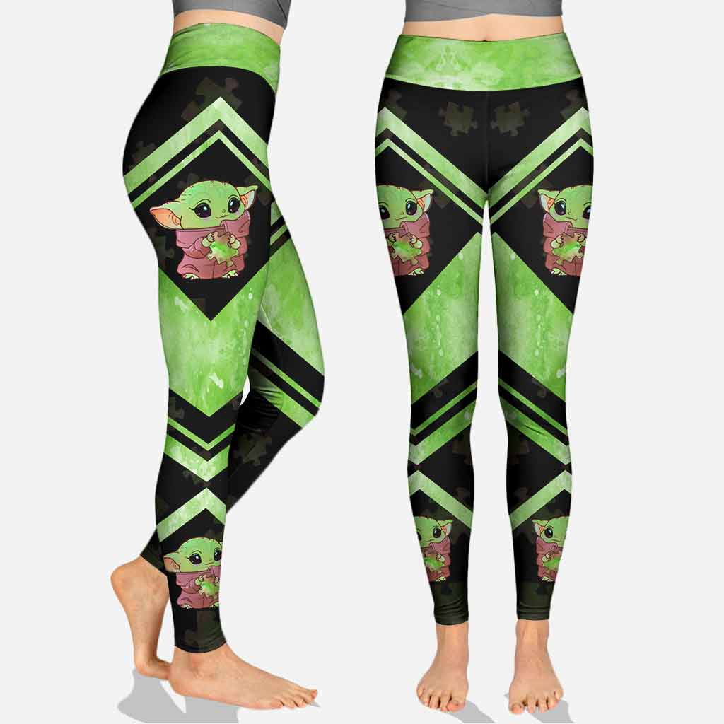 Personalized Autism Awareness Hollow Tank & Leggings Set Gift Hollow Tank & Leggings GradoCreations
