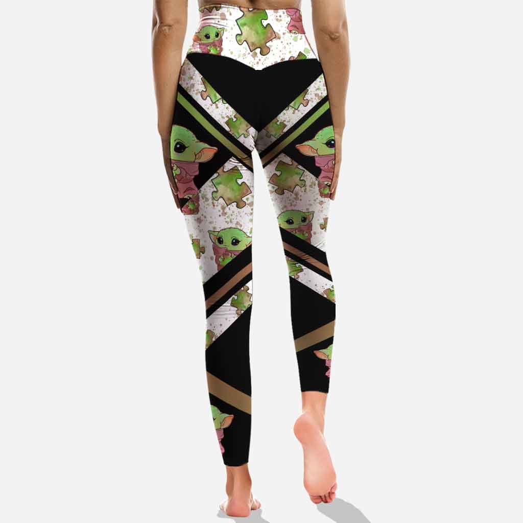 Personalized Autism Awareness Hoodie & Leggings Set for Kids Hoodie & Leggings GradoCreations
