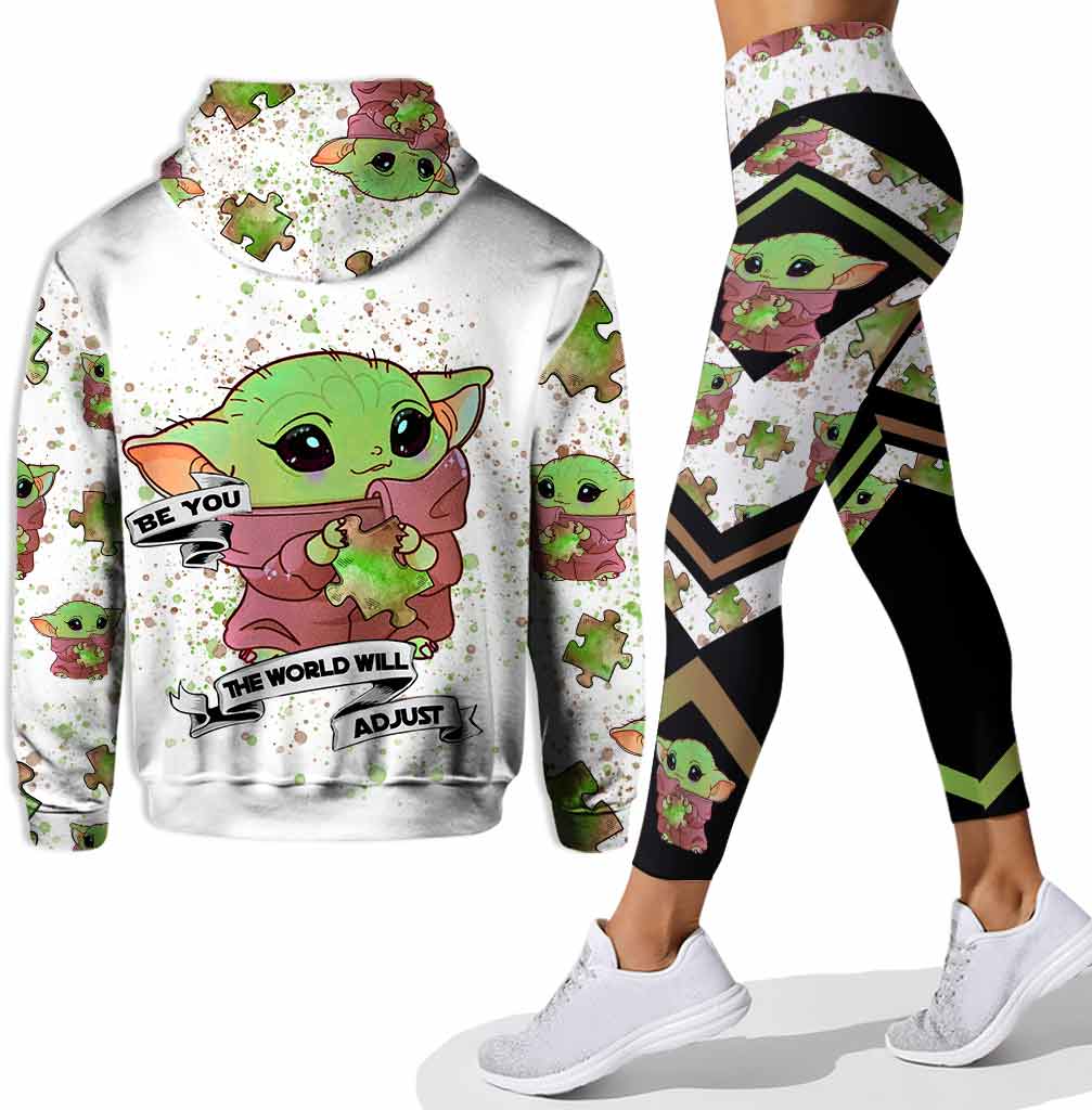 Personalized Autism Awareness Hoodie & Leggings Set for Kids Hoodie & Leggings GradoCreations