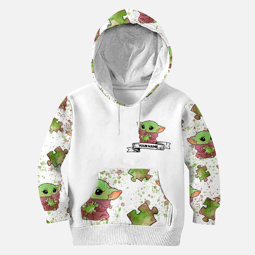 Personalized Autism Awareness Hoodie & Leggings Set for Kids Hoodie & Leggings GradoCreations