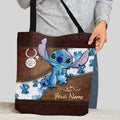 Personalized Autism Awareness Tote Bag Custom Name Gift Tote Bag GradoCreations