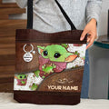 Personalized Autism Awareness Tote Bag Custom Name Gift Tote Bag GradoCreations