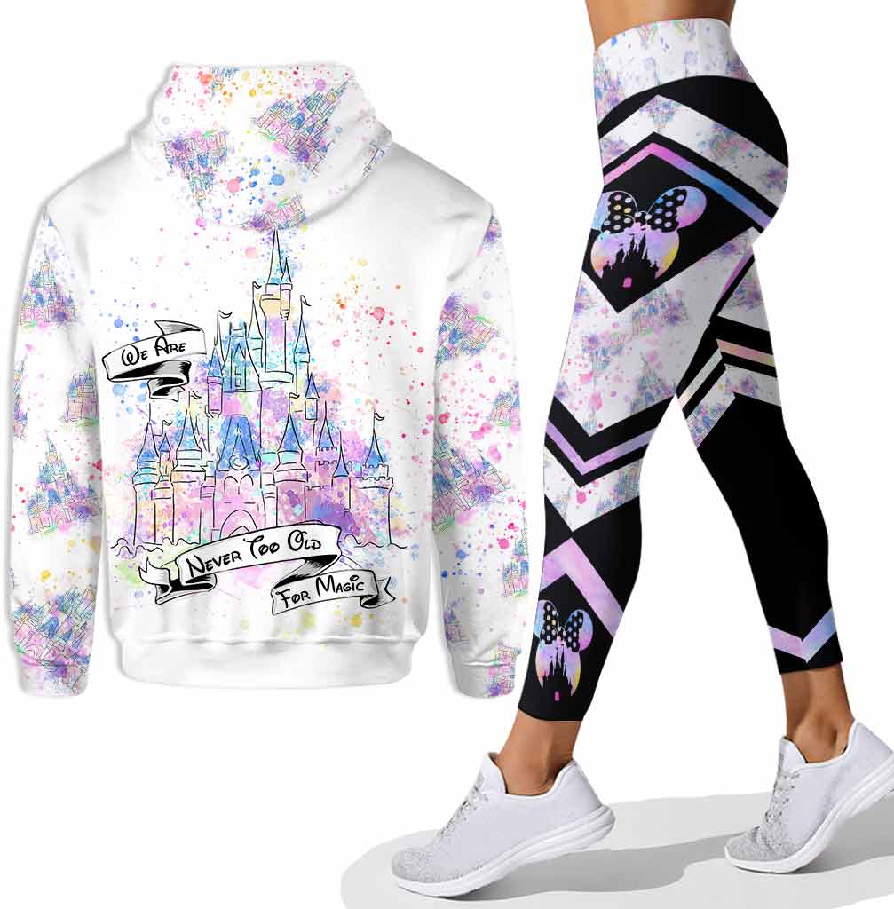 Personalized Mouse Hoodie and Leggings Custom Name Gift for Kids Hoodie & Leggings GradoCreations