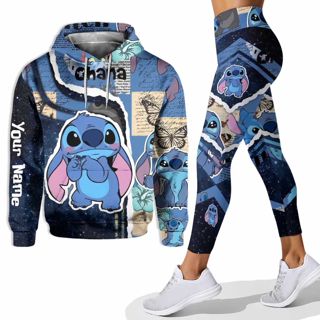 Personalized Ohana Christmas Hoodie and Leggings Gift Hoodie & Leggings GradoCreations