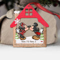 Personalized Christmas Mouse Ornament Custom Names Gift Ornament GradoCreations
