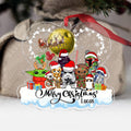 Personalized Star Wars Christmas Ornament Custom Name Gift Ornament GradoCreations