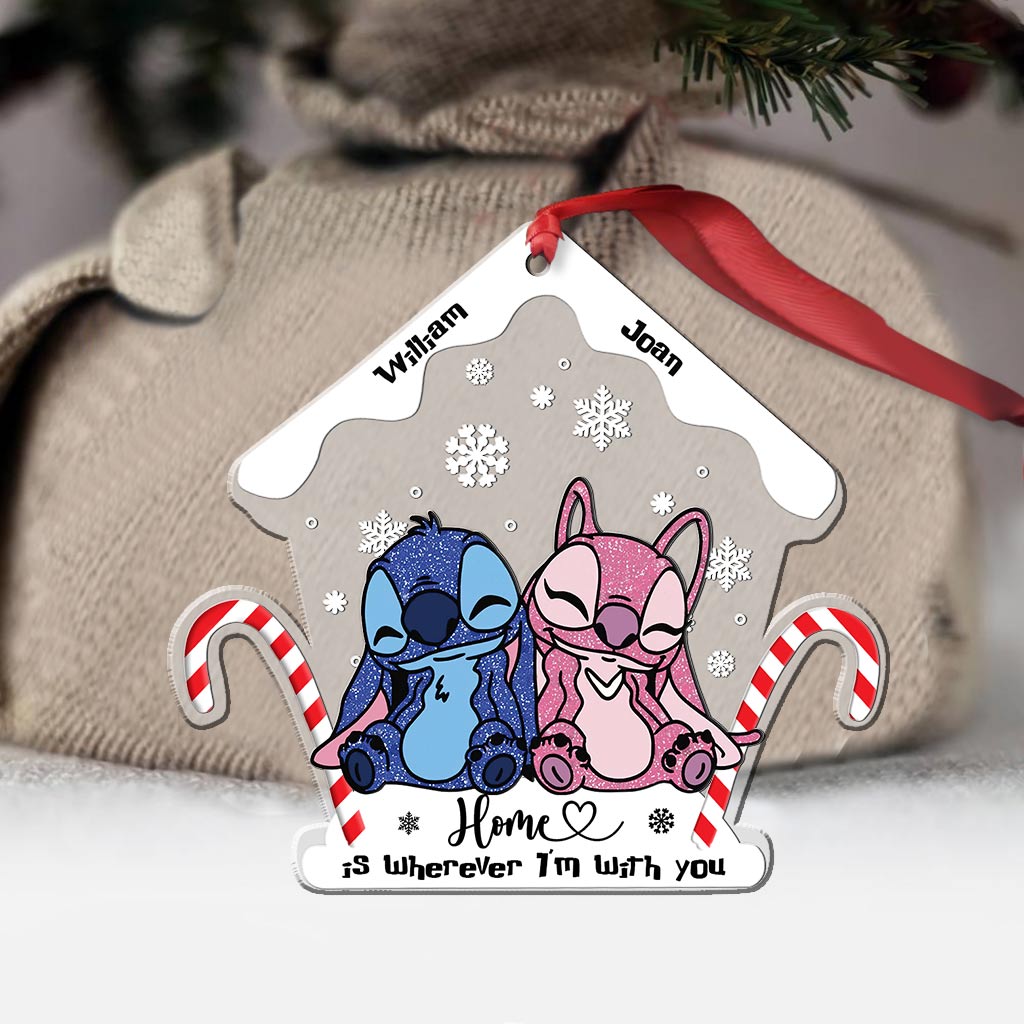 Personalized Christmas Ornament with Custom Names and Design Ornament GradoCreations