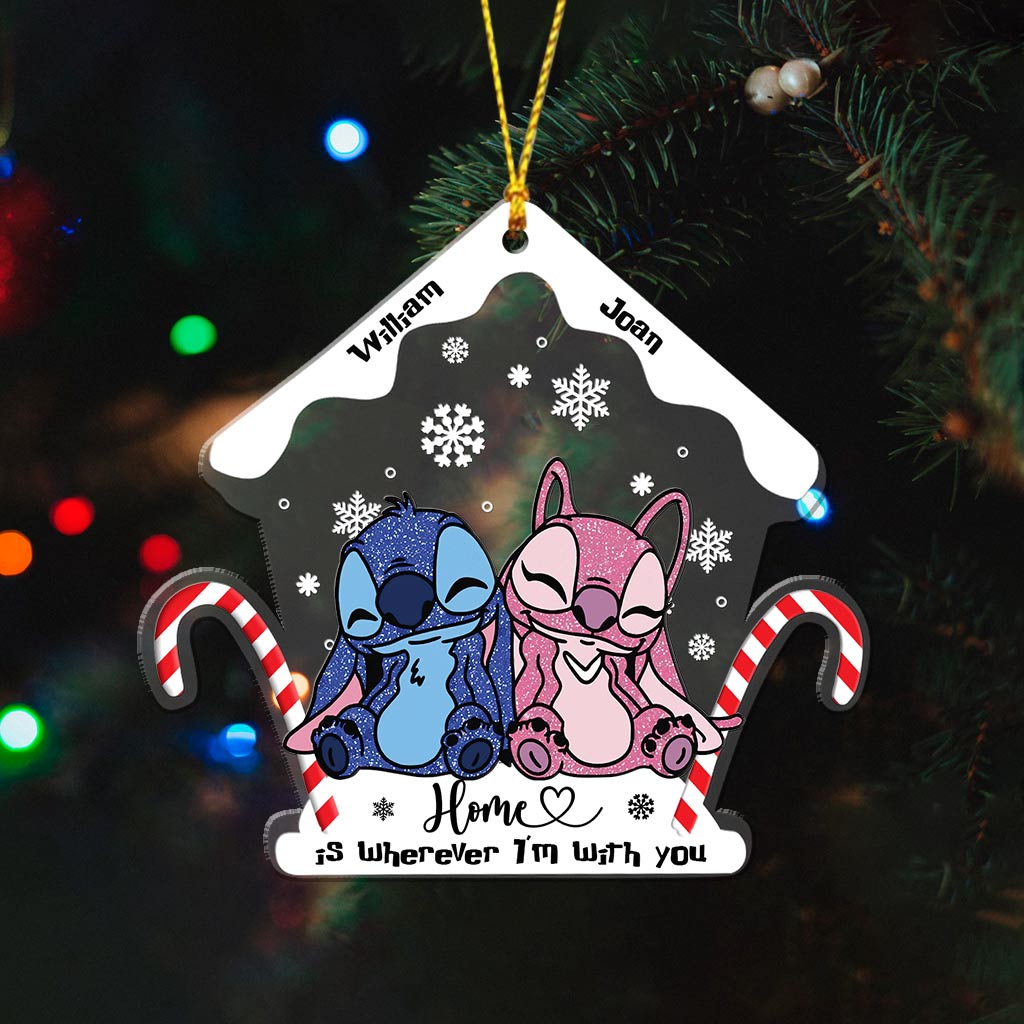 Personalized Christmas Ornament with Custom Names and Design Ornament GradoCreations