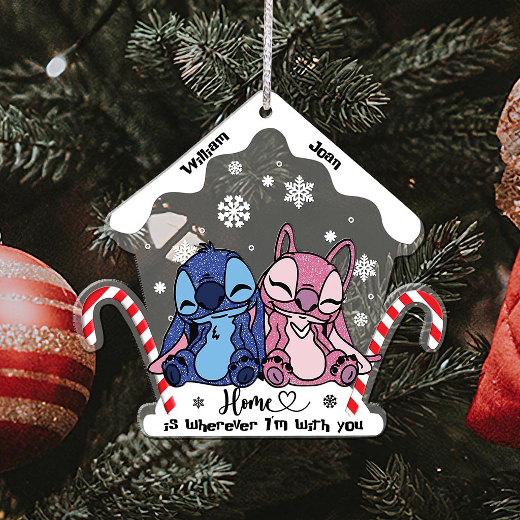 Personalized Christmas Ornament with Custom Names and Design Ornament GradoCreations
