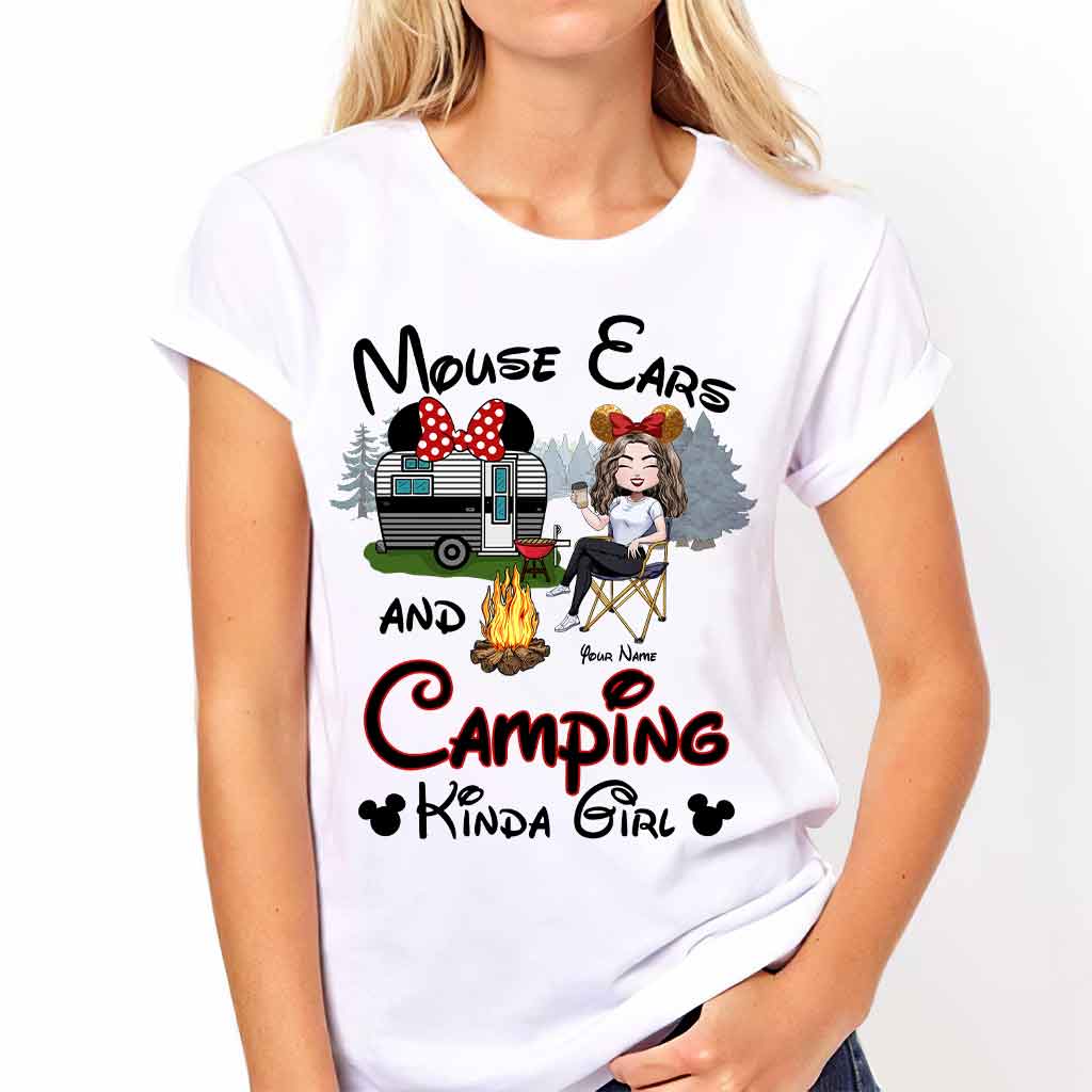 Personalized Camping Kinda Girl T-shirt Hoodie Custom Gift T-shirt & Hoodie GradoCreations