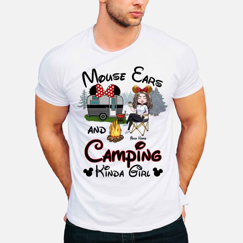 Personalized Camping Kinda Girl T-shirt Hoodie Custom Gift T-shirt & Hoodie GradoCreations