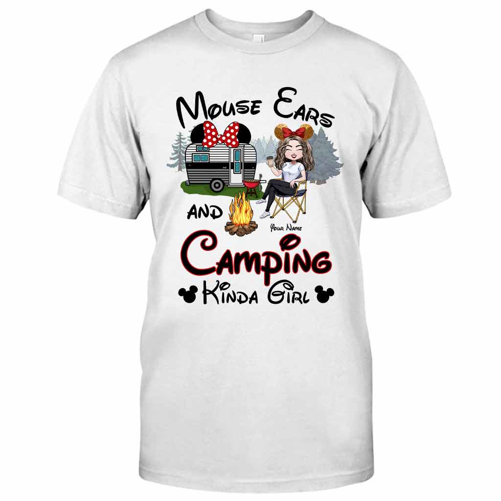Personalized Camping Kinda Girl T-shirt Hoodie Custom Gift T-shirt & Hoodie GradoCreations