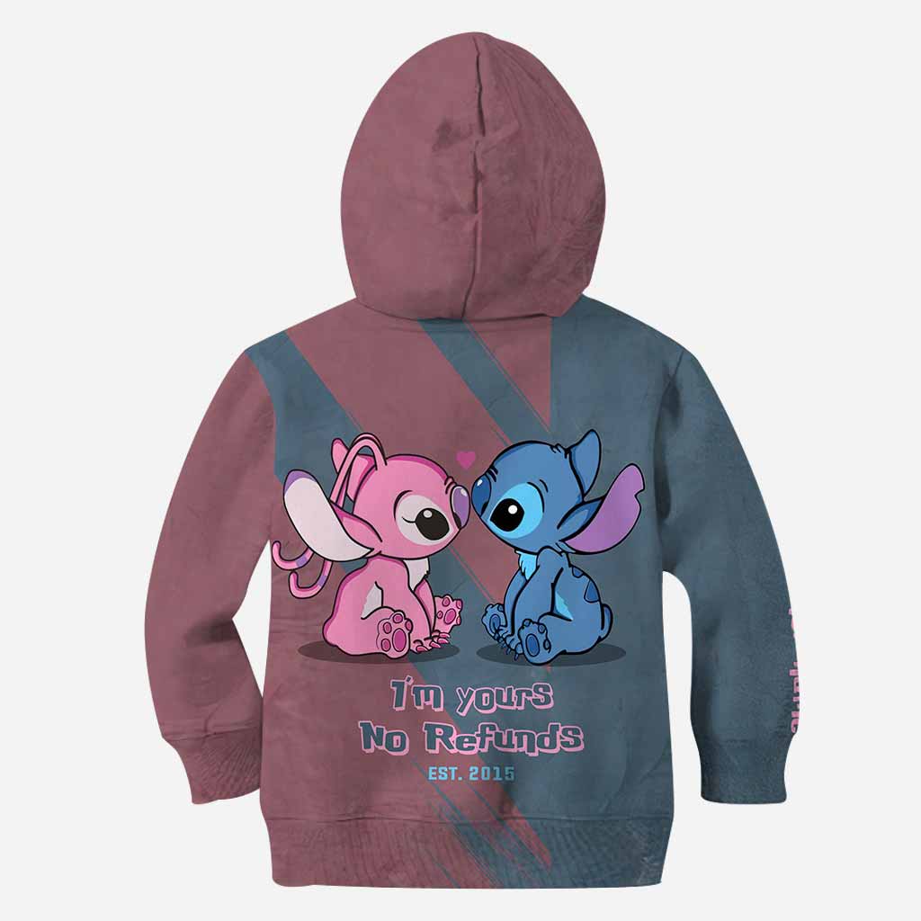 Personalized All-Over Print Hoodie Custom Couple Gift for Valentine's Day All Over Shirt GradoCreations