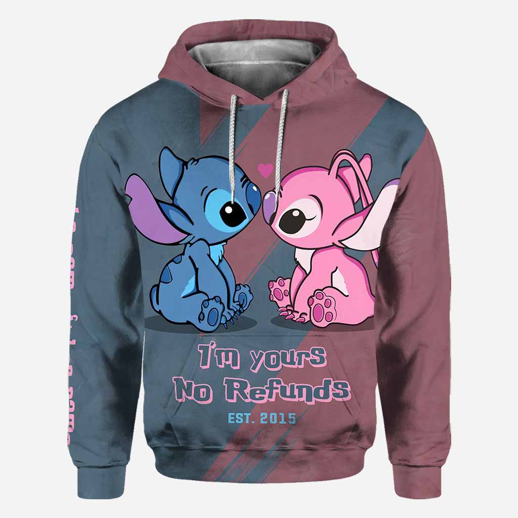 Personalized All-Over Print Hoodie Custom Couple Gift for Valentine's Day All Over Shirt GradoCreations