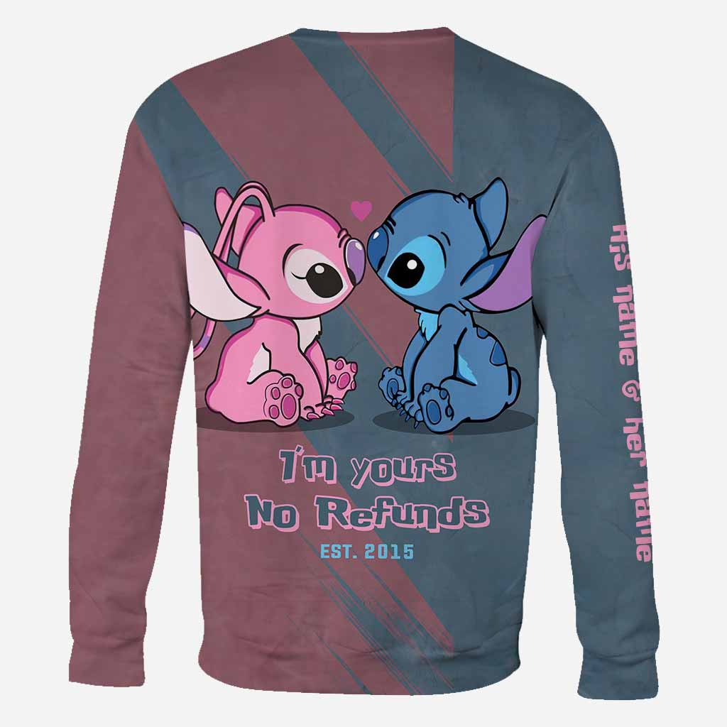 Personalized All-Over Print Hoodie Custom Couple Gift for Valentine's Day All Over Shirt GradoCreations