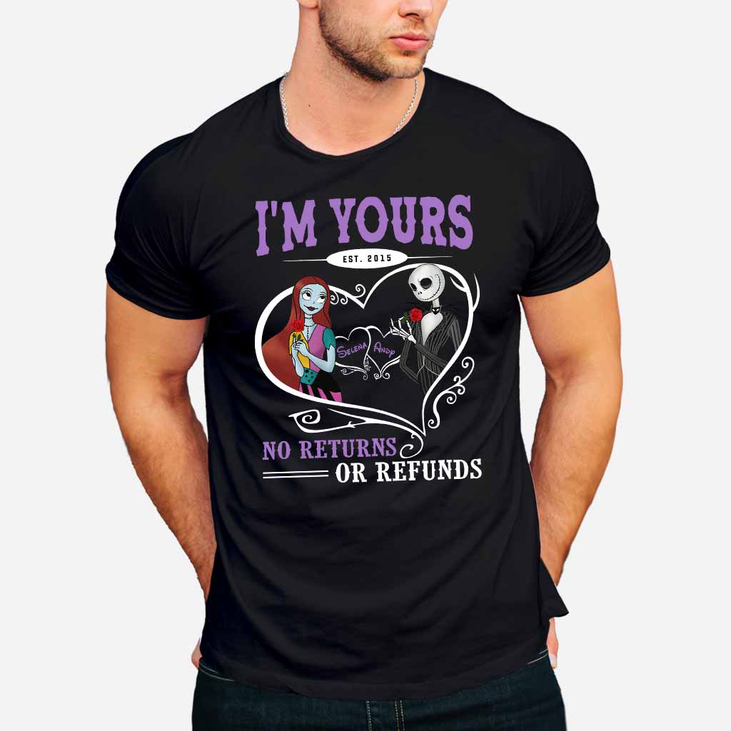 Personalized I'm Yours No Returns Nightmare T-Shirt & Hoodie Gift T-shirt & Hoodie GradoCreations