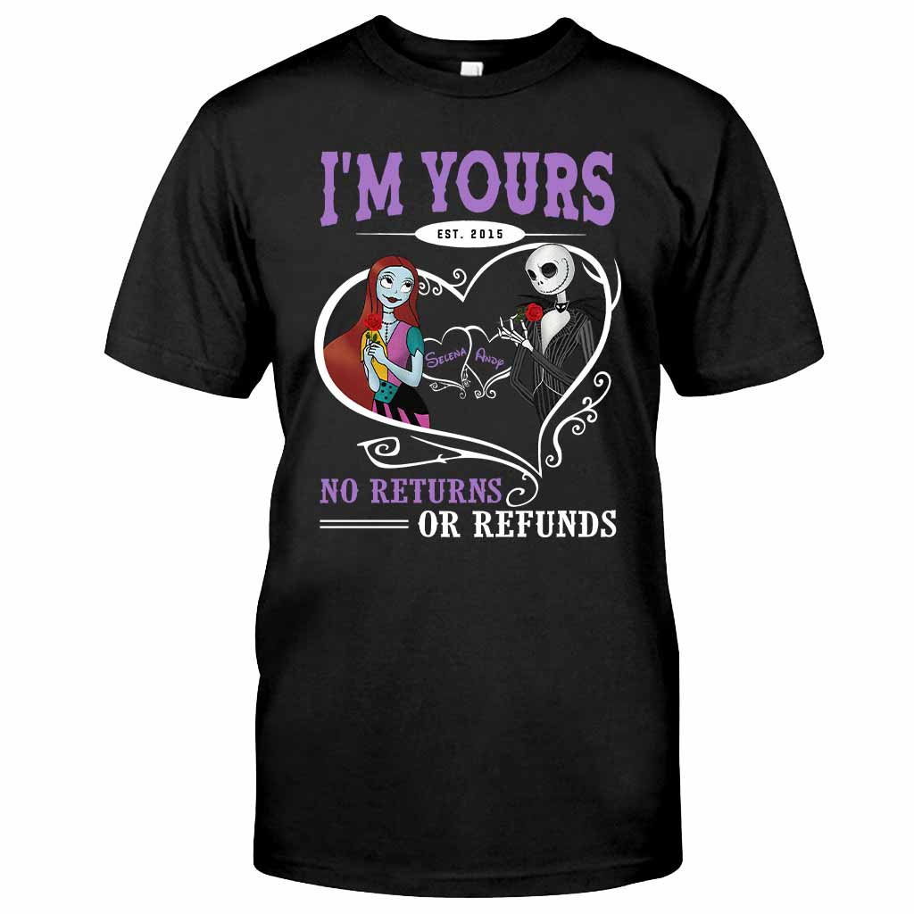Personalized I'm Yours No Returns Nightmare T-Shirt & Hoodie Gift T-shirt & Hoodie GradoCreations