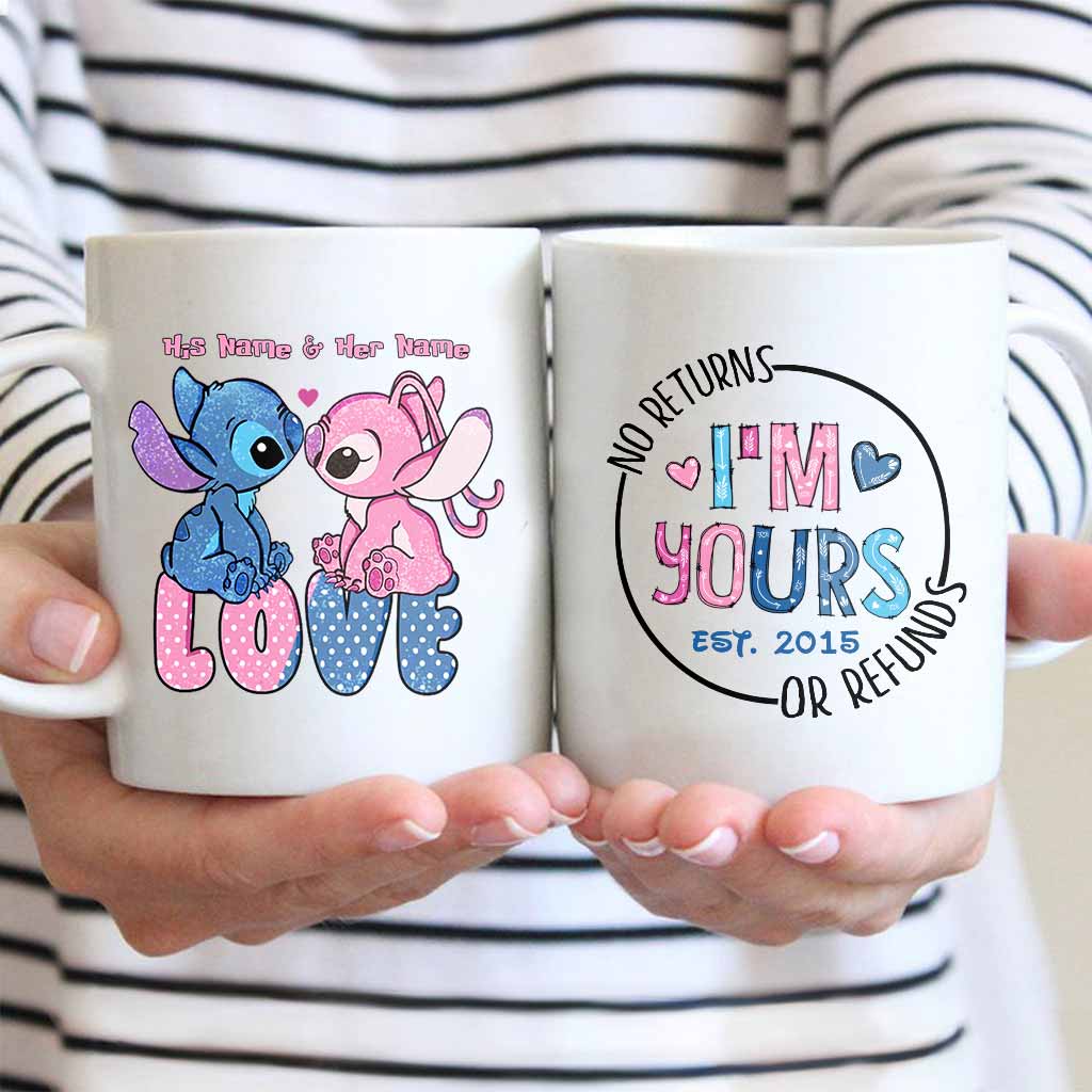 Personalized Mug with Custom Names No Returns Gift for Couples Mug GradoCreations