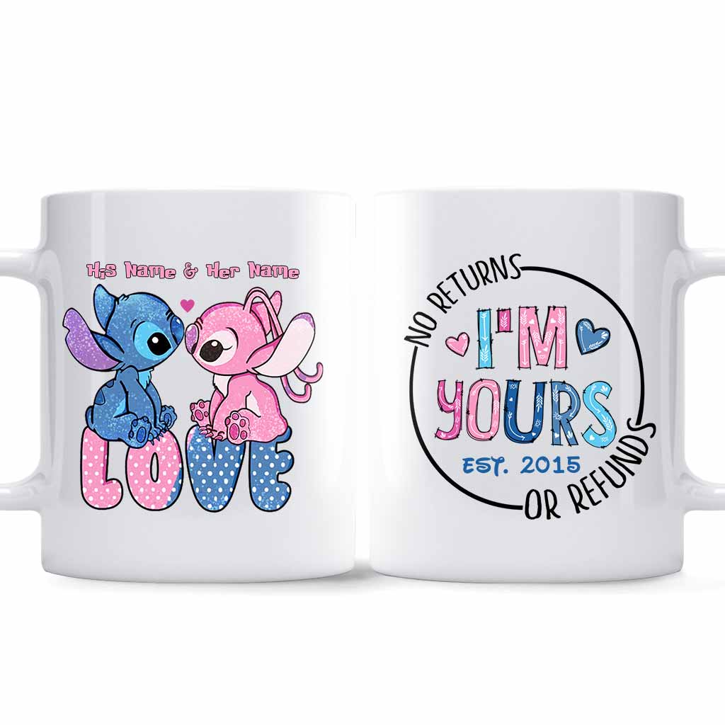 Personalized Mug with Custom Names No Returns Gift for Couples Mug GradoCreations