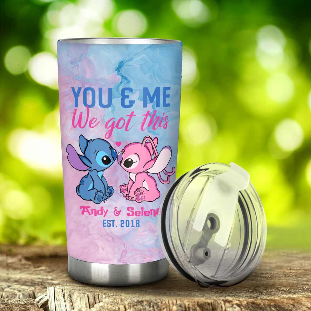 Personalized Tumbler Unique Couple Gift for Wedding Anniversary Tumbler GradoCreations