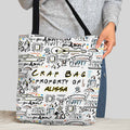 Personalized Tote Bag Custom Name Gift for Birthdays or Graduation Tote Bag GradoCreations